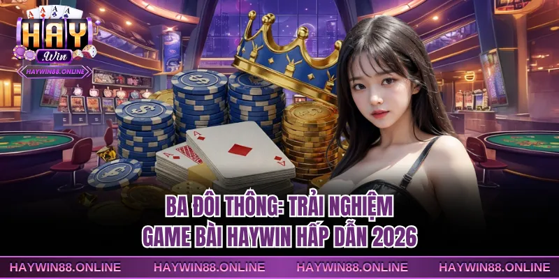 Ba đôi thông nâng cao hiệu quả kiểm soát ván