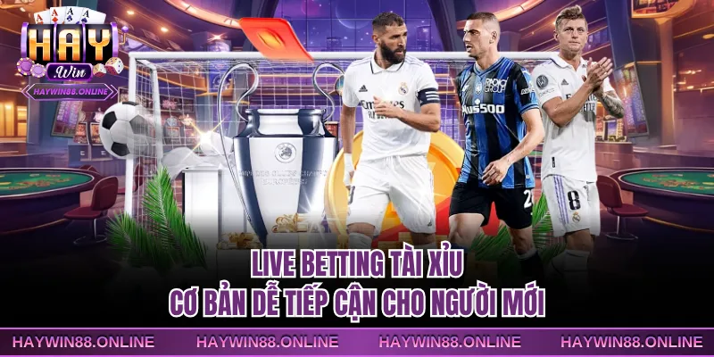 Live betting tài xỉu cơ bản dễ tiếp cận cho người mới