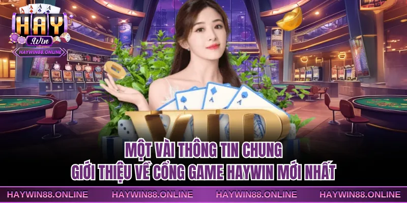 Một vài thông tin chung giới thiệu về cổng game Haywin mới nhất