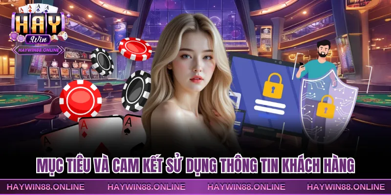 Mục tiêu và cam kết sử dụng thông tin khách hàng